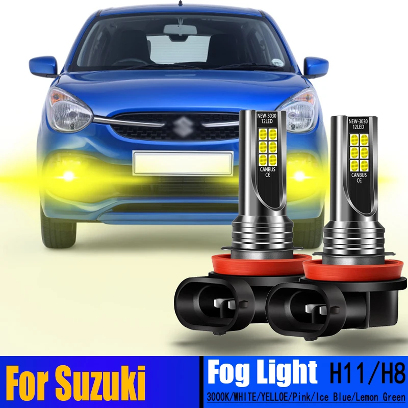 2pcs Car LED Fog Light Bulbs H8 H11 H16 JP For Suzuki Swift mk3 mk4 mk5 Grand Vitara Ignis Jimny Kizashi Alto Baleno Celerio SX4 |