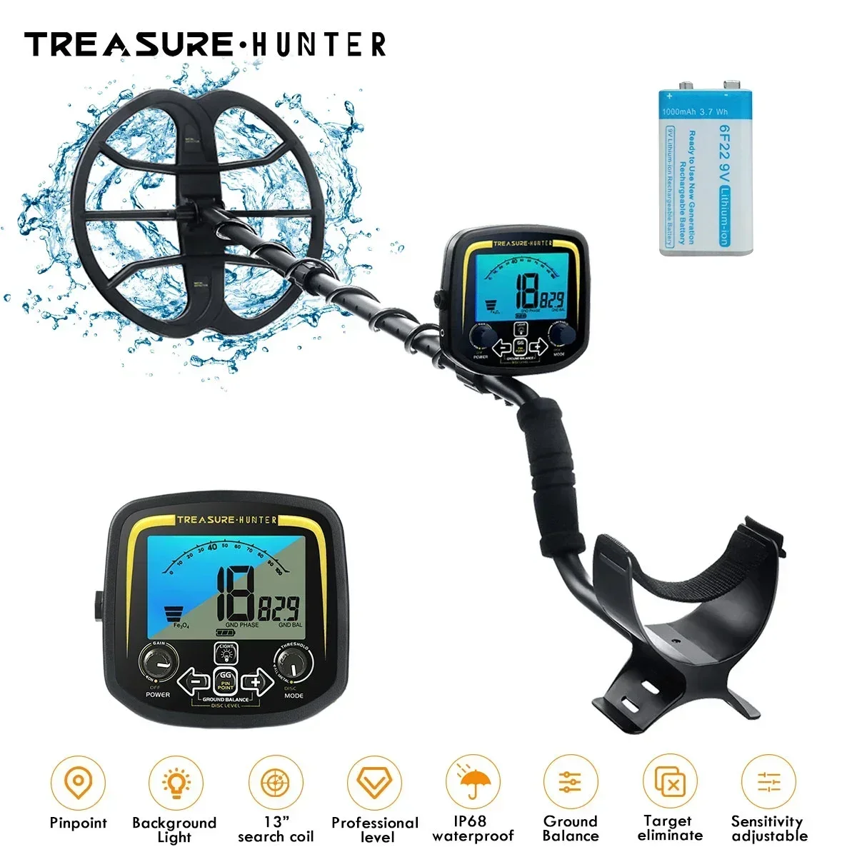 

Металлоискатель TREASURE HUNTER GX850