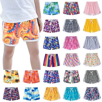 Summer New Kids Shorts Toddler Boys Girls Fashion Sport Shorts Kids Beach Shorts Children Casual Clothes шорты для девочек 2-8Y 1