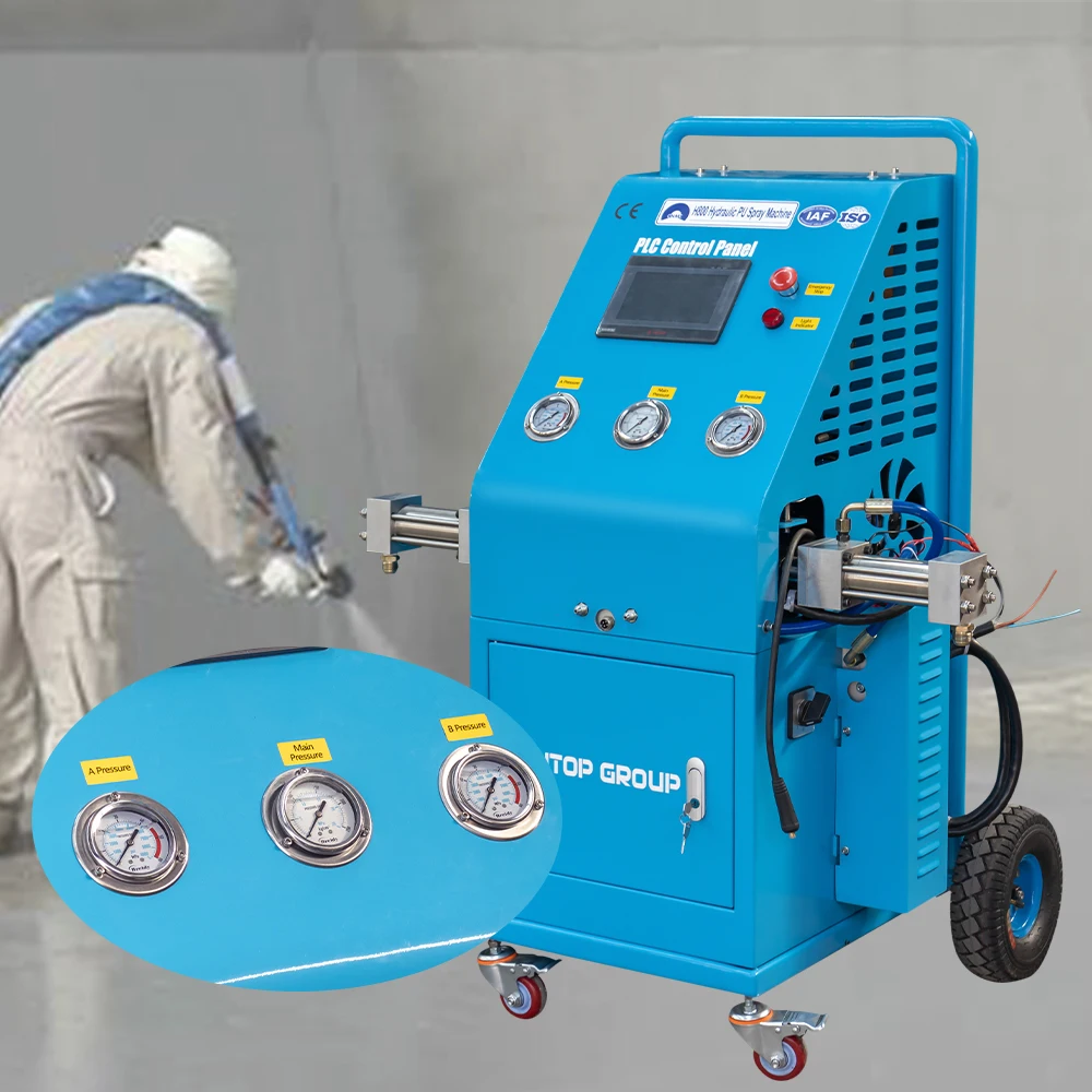 Polyurea Sprayer Cold storage wall insulation polyurethane foam spraying device Polyurea spraying