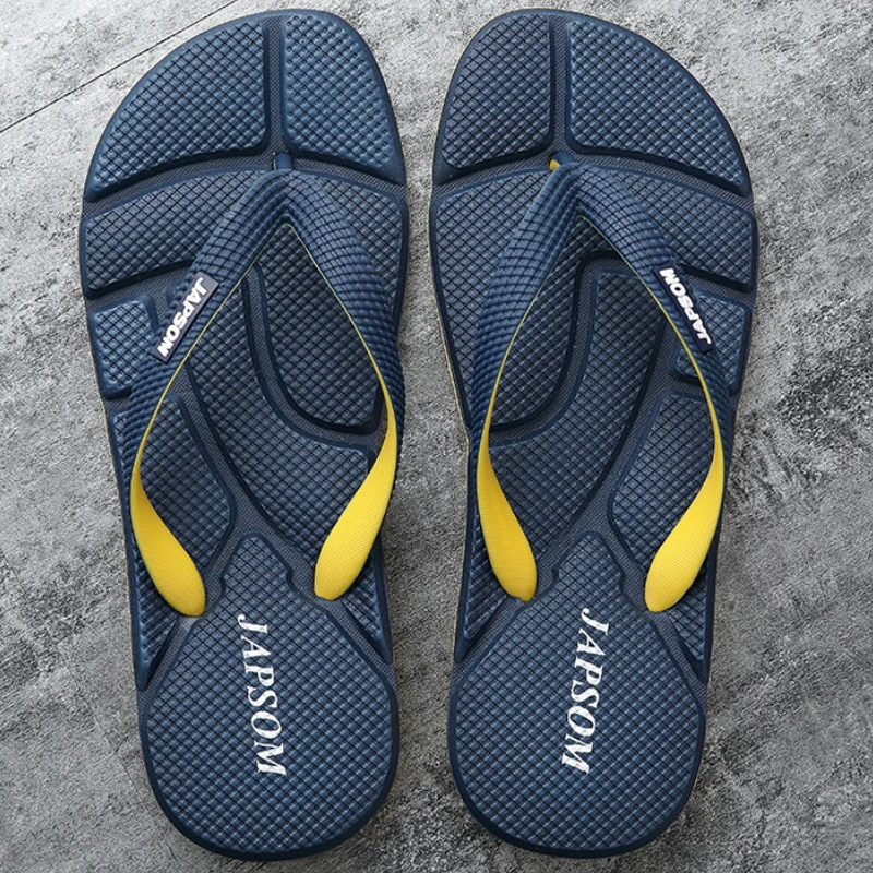 

Summer Flip-flops for Men Korean Style Breathable Beach Shoes Lightweight Anti-slip Plus Size Sandals Chinela De Masculino