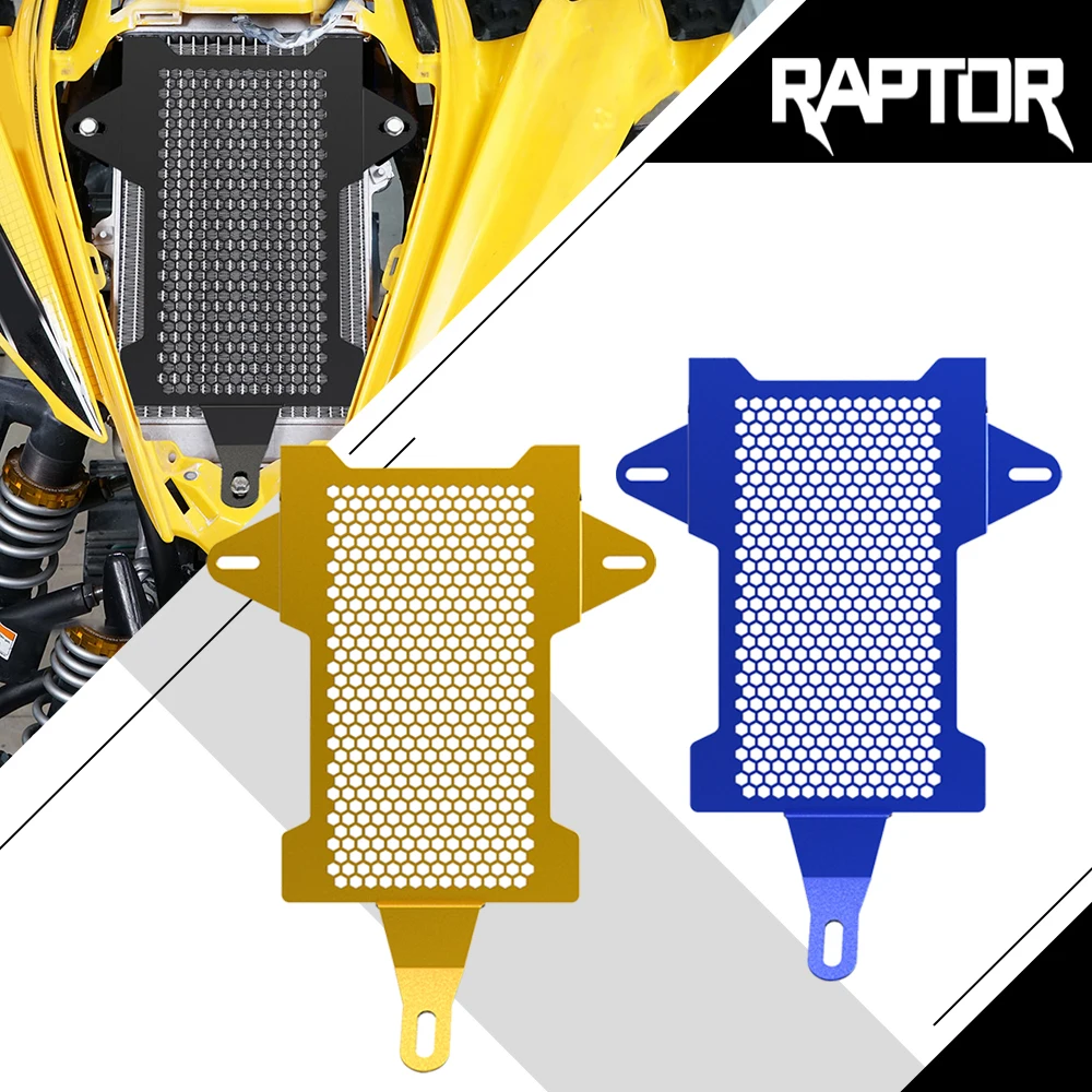 

For YAMAHA RAPTOR 700R YFM700R SE CALIF /SE/CALIF 2021 2022 2023 New Motorcycle Aluminum Radiator Grille Guard Cover Protection