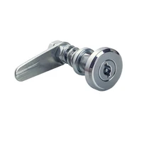New 4PCS Zinc Alloy Industrial Cam Locks Distribution Box Lock Switch Electric Cabinet Door Lock Turn Tongue Lock (Keys Alike)