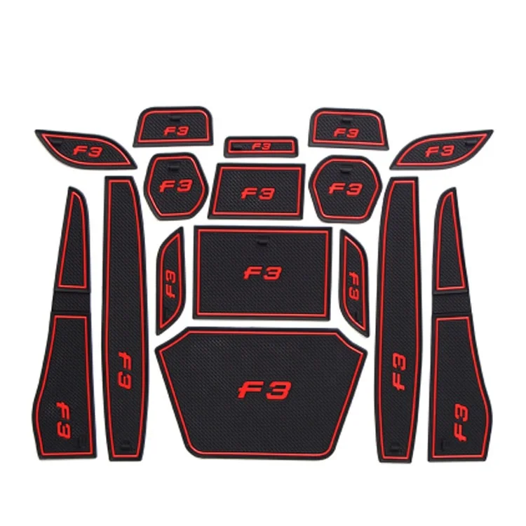 

Подходит для 2020 BYD F3 water coaster FOG5S6 S7 F0 модифицированные аксессуары для интерьера подлокотник ящик для хранения нескользящая подкладка