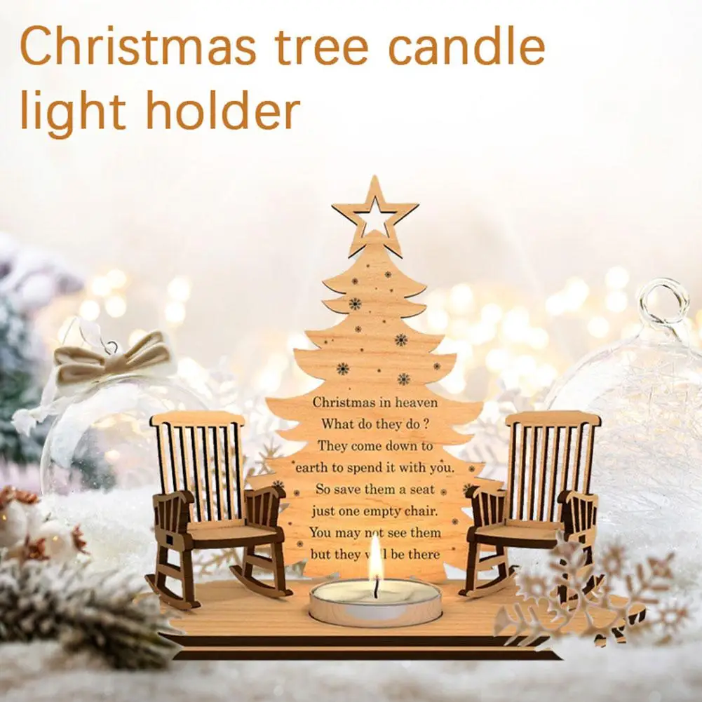 Подставка для свечей на рождественскую елку новый продукт Настольная