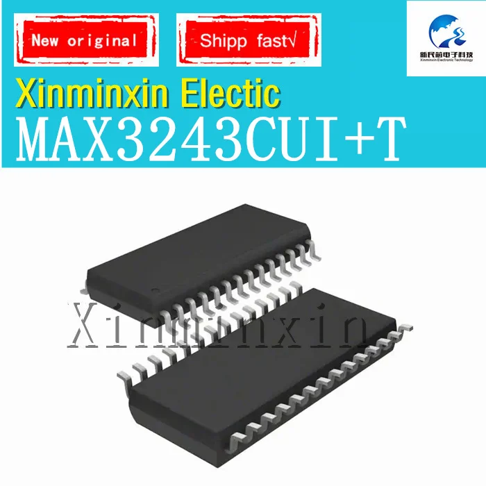 Интегральная микросхема MAX3243CUI + T MAX3243CUI MAX3243 TSOP28 SMD, 1 шт./партия, новинка, оригинал