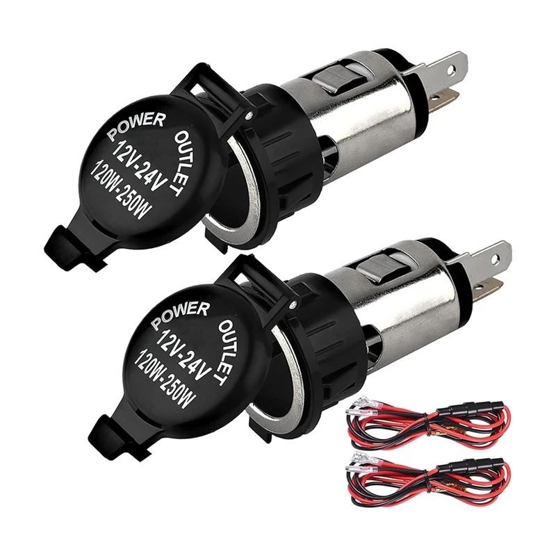 12 в прикуриватель В постоянного тока автомобильный с крышкой жгут проводов