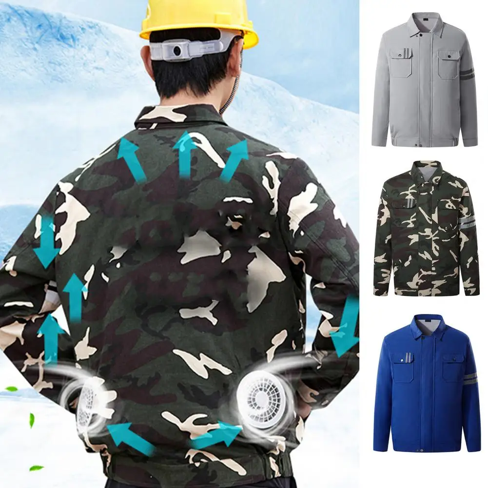 80%HOTAir Conditioning Coat Adjustable Wind Speed USB Charging Energy-saving Long Serving Time Three-gear Cooling Jacket Outdoor
