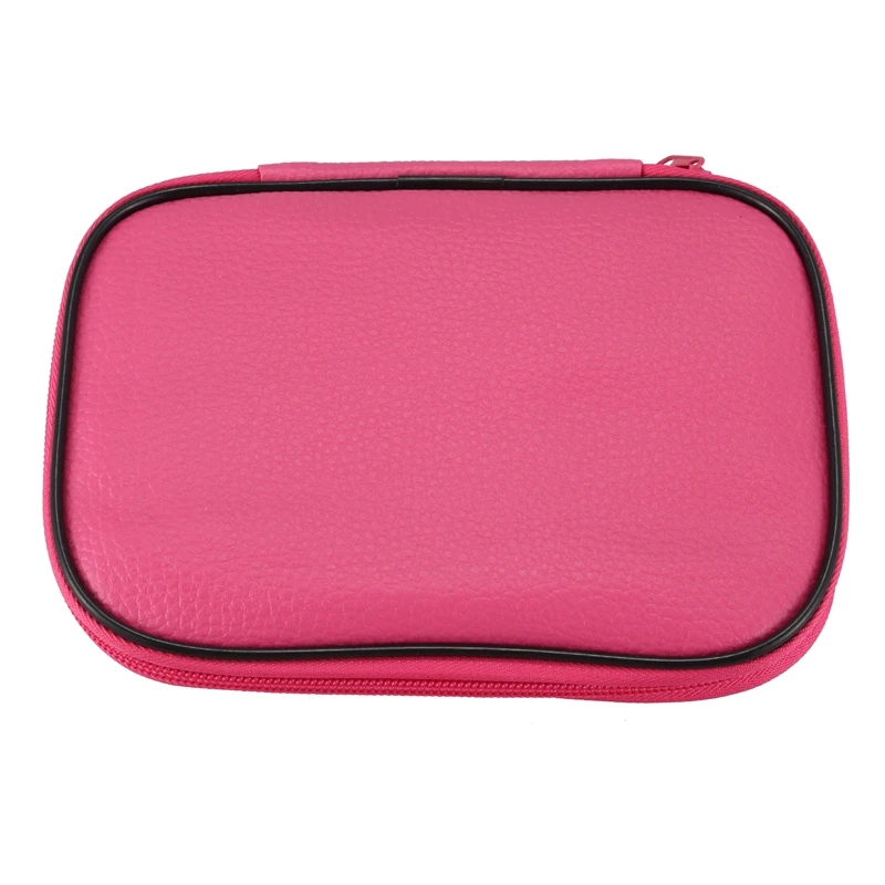 

100 шт. набор крючков для вязания крючком аксессуары для вязания с кожаным чехлом