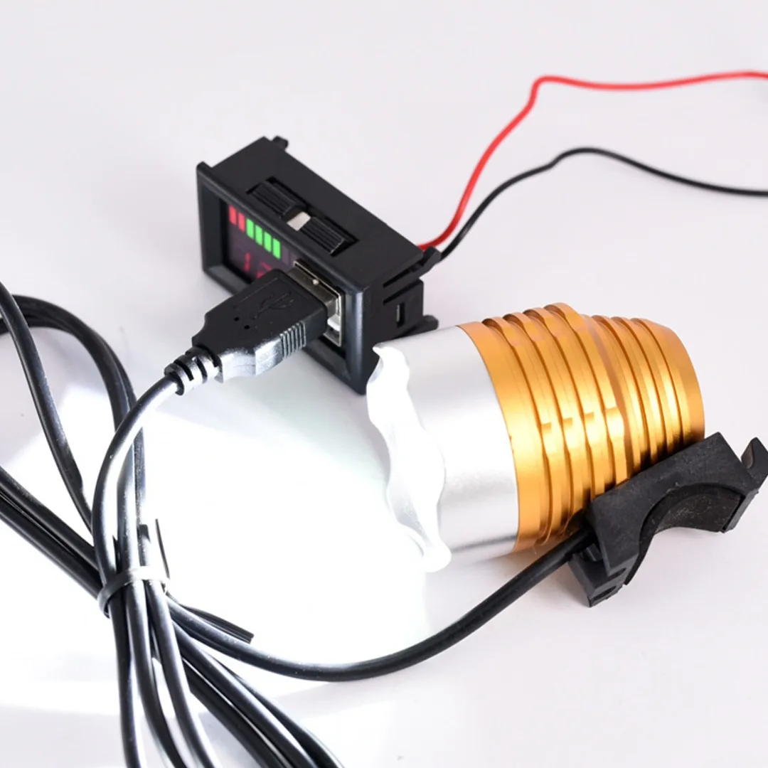 1 шт., вольтметр-измеритель напряжения с двумя USB-портами, 5 В, 2,4 А (art.: 3920bcdafae69) - 3920bcdafae69