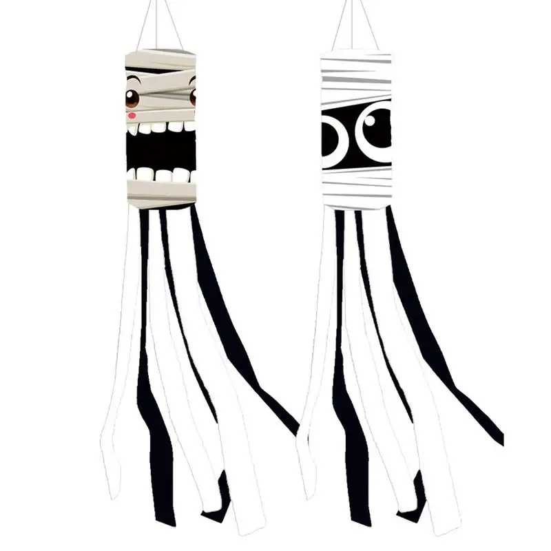 

Ghost Flag Wind Socks Flying Windpipe Pendant Halloween Flag Party Flag Decoration For Halloween For Lawn Restaurants Hotels