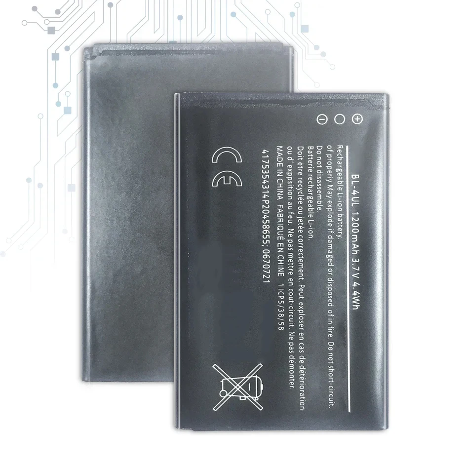 Высококачественная фотобатарея 1200 мАч для Nokia Lumia 225 330 BL-4UL RM-1172 RM 1172 1011 BL4UL