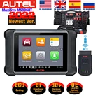2022 Autel MaxiSys MS906BT диагностический инструмент для автомобиля с кодированием ЭБУ, активным тестом, клавишами IMMO, диагностикой ОЕ-уровня, сброс масла EPB SAS