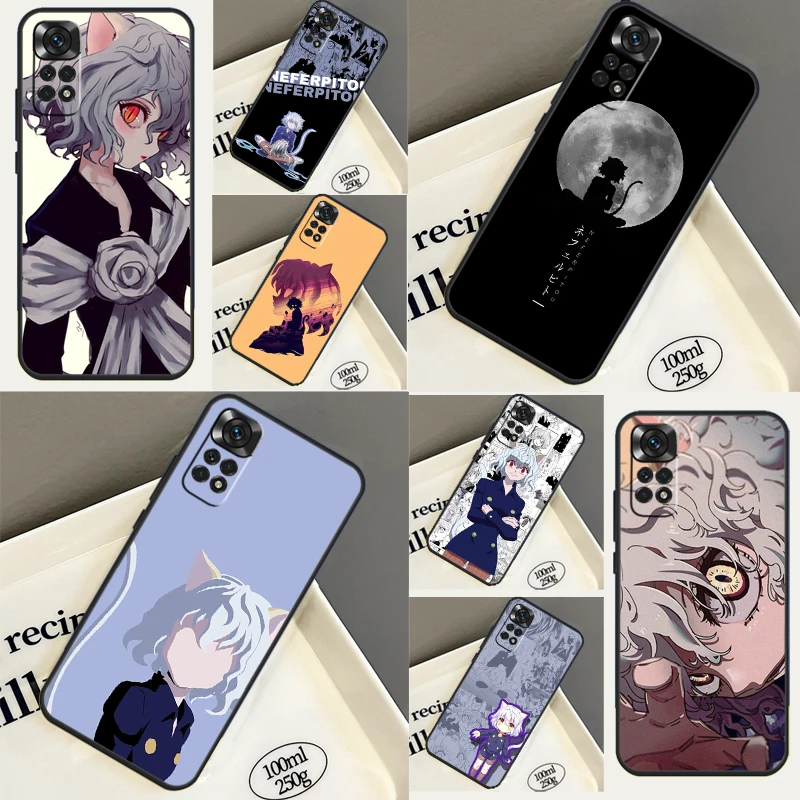 Чехол Neferpitou Hunter x Hunter для Xiaomi Redmi Note 12 Turbo 8 9 10 11 Pro 10S 11S 12S 9A 9C 10A 10C 12C, задняя крышка