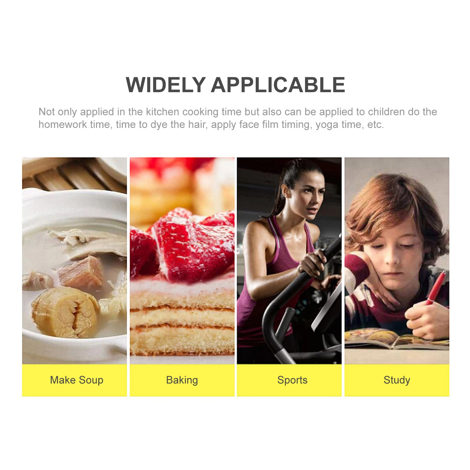 Цифровой Кухонный Таймер С Сильным Магнитным Основанием