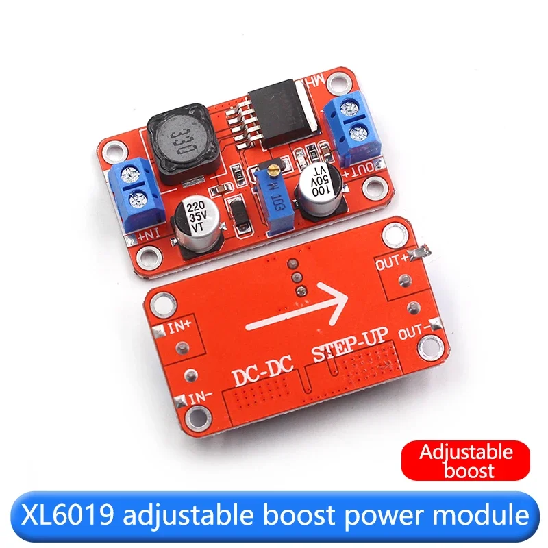 XL6019 Регулируемый модуль повышения мощности постоянного тока 5 А высокая мощность