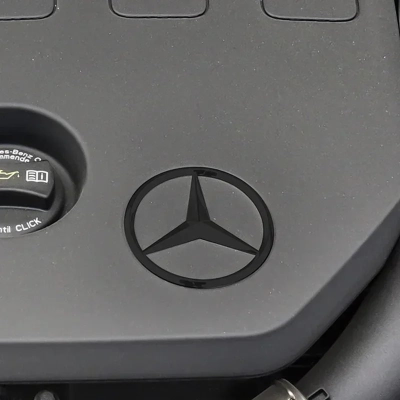 Металлический логотип на капоте автомобиля наклейка капот для Mercedes-Benz W253 X205 X253 W166
