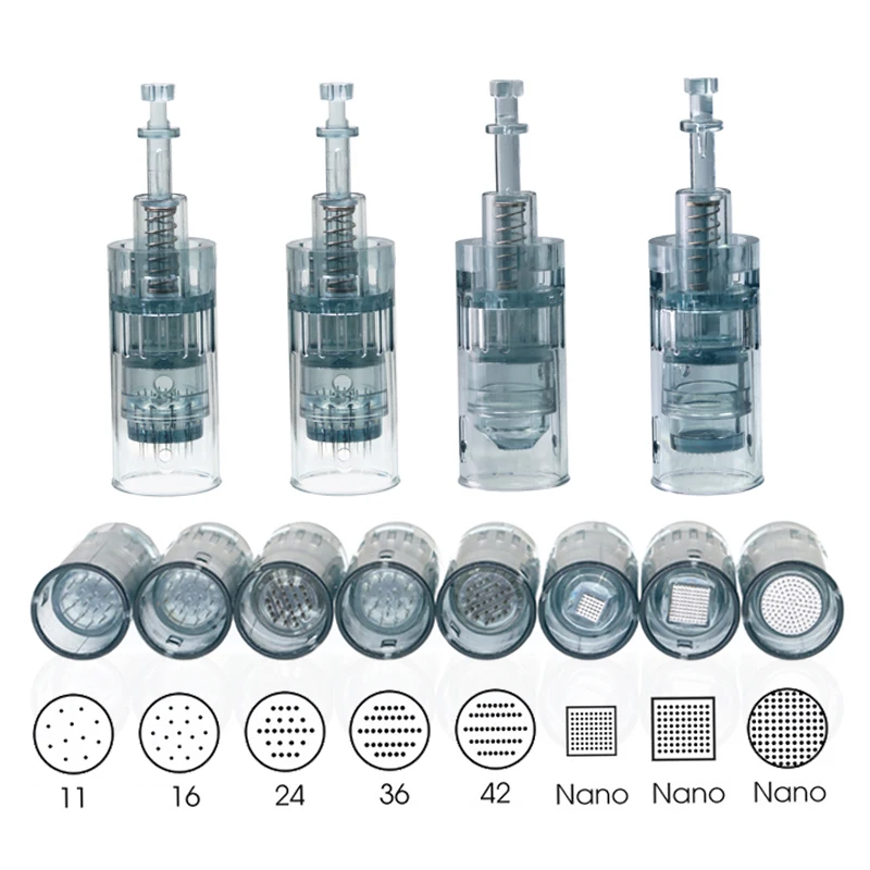 

10 шт., микро-иглы для удаления акне на лице