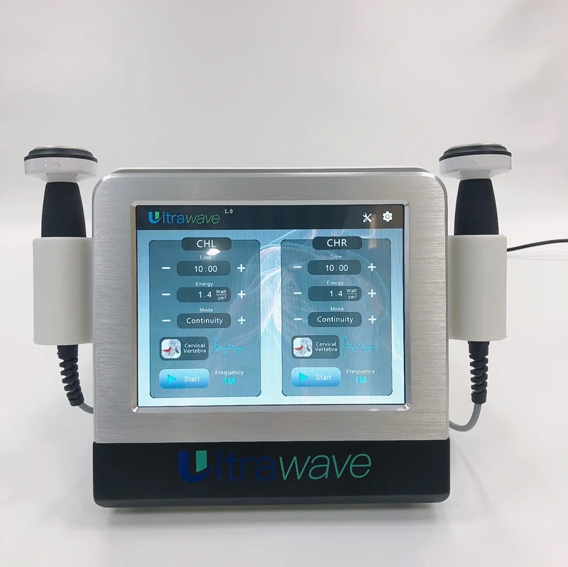 

Ultrawave 2 Handles Ultrawave Therapy Machine/ultrasound Wave Ultrasonic Physical Therapy Equipment