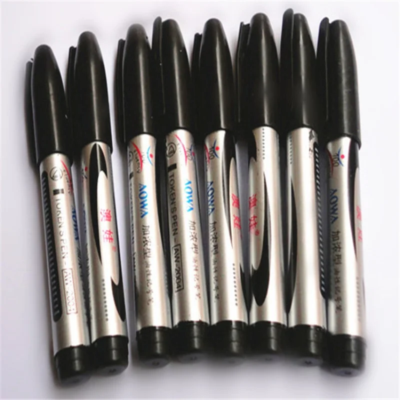 

Special Offer Wholesale Oily Marking Pen Mark Pen Ball Pen/Permanent marker Marker Wear-Resistant Non-Fading Black2004