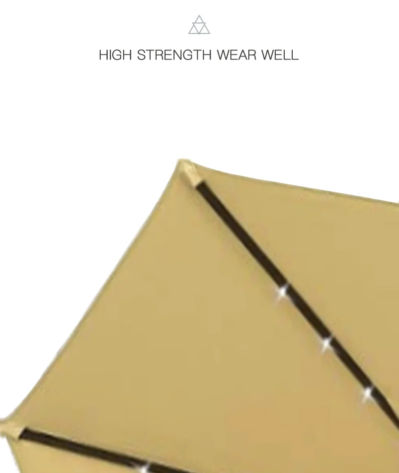 Высокое качество различные рынки навес для патио пляжа садовый вес зонт отдыха