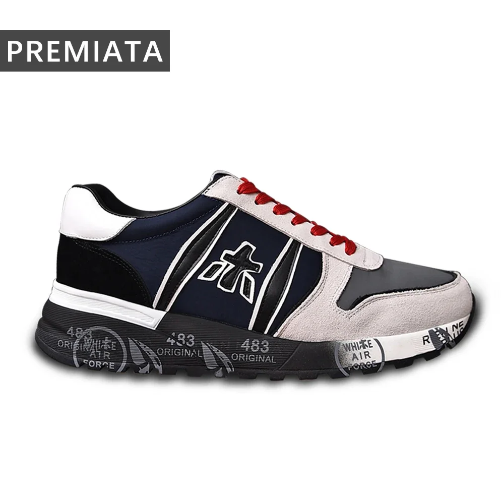 PREMIATA/мужская легкая роскошная замшевая дышащая классическая спортивная обувь в