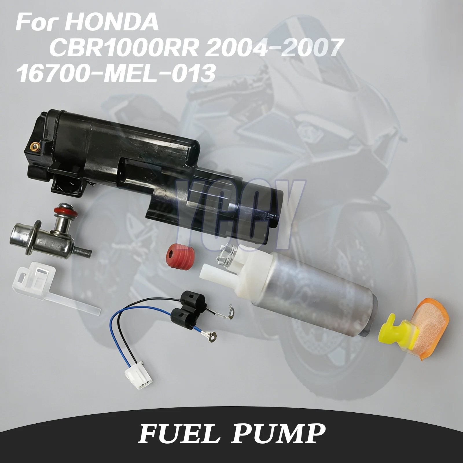 

16700-MEL-013 аксессуары для мотоциклов, регулятор давления, топливный насос, подходит для HONDA CBR1000RR CBR 1000RR CBR1000 1000RR 2004-2007