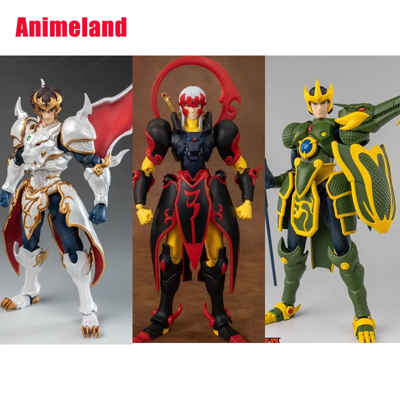 Фото Фигурки Yolopark AMK PRO X Series Tenkuu Senki Shurato, The King Ryu, Ryoma Kuroki, Gai Shura, King Ippei с аксессуарами в наличии №1