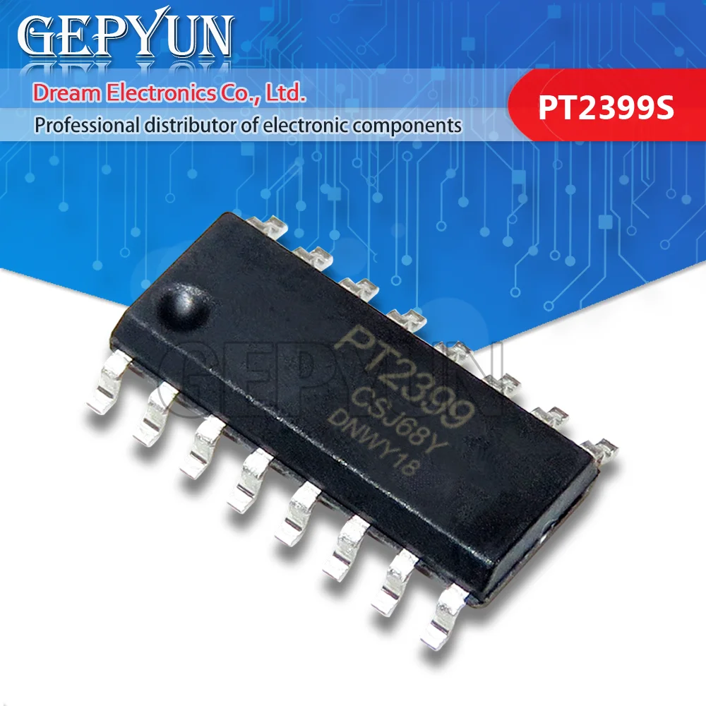 

10 шт. PT2399 SOP-16 PT2399S SOP16 2399 SOP SMD новый IC