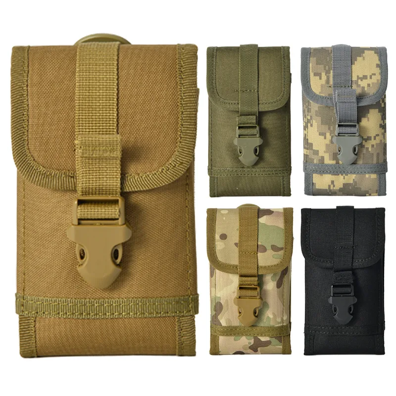 

Outdoor Tactical Multi-function Waist Bag Molle Camouflage Belt Hanging Bag Security Clothing Accessories