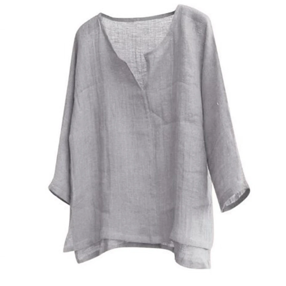 Рисунок 5 - FYXLJJ 8 цветов винтажная рубашка из хлопка и льна