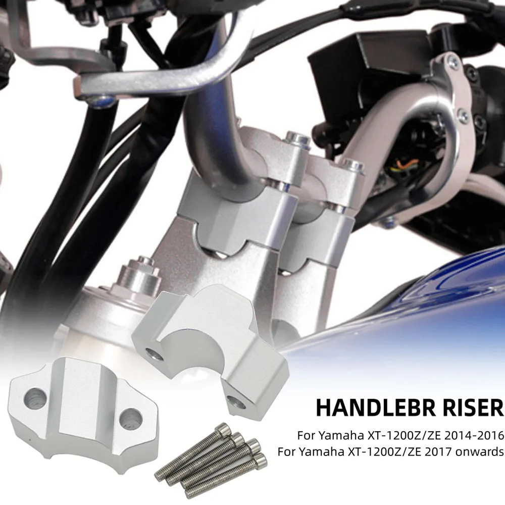 

For YAMAHA XT1200ZE SUPER TENERE XT1200Z 2014-2018 Motorcycle Accessories Handlebar Riser Bars Clamp