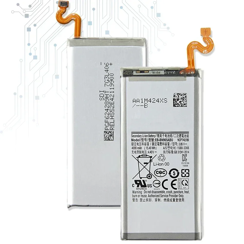Battery For Samsung Galaxy Note 1 2 3 4 5 7 8 9 10/S5 S6 S7 Edge S8 S9 S10 S20 Plus Ultra G930 G930F/A N910 G900F G920F G935F