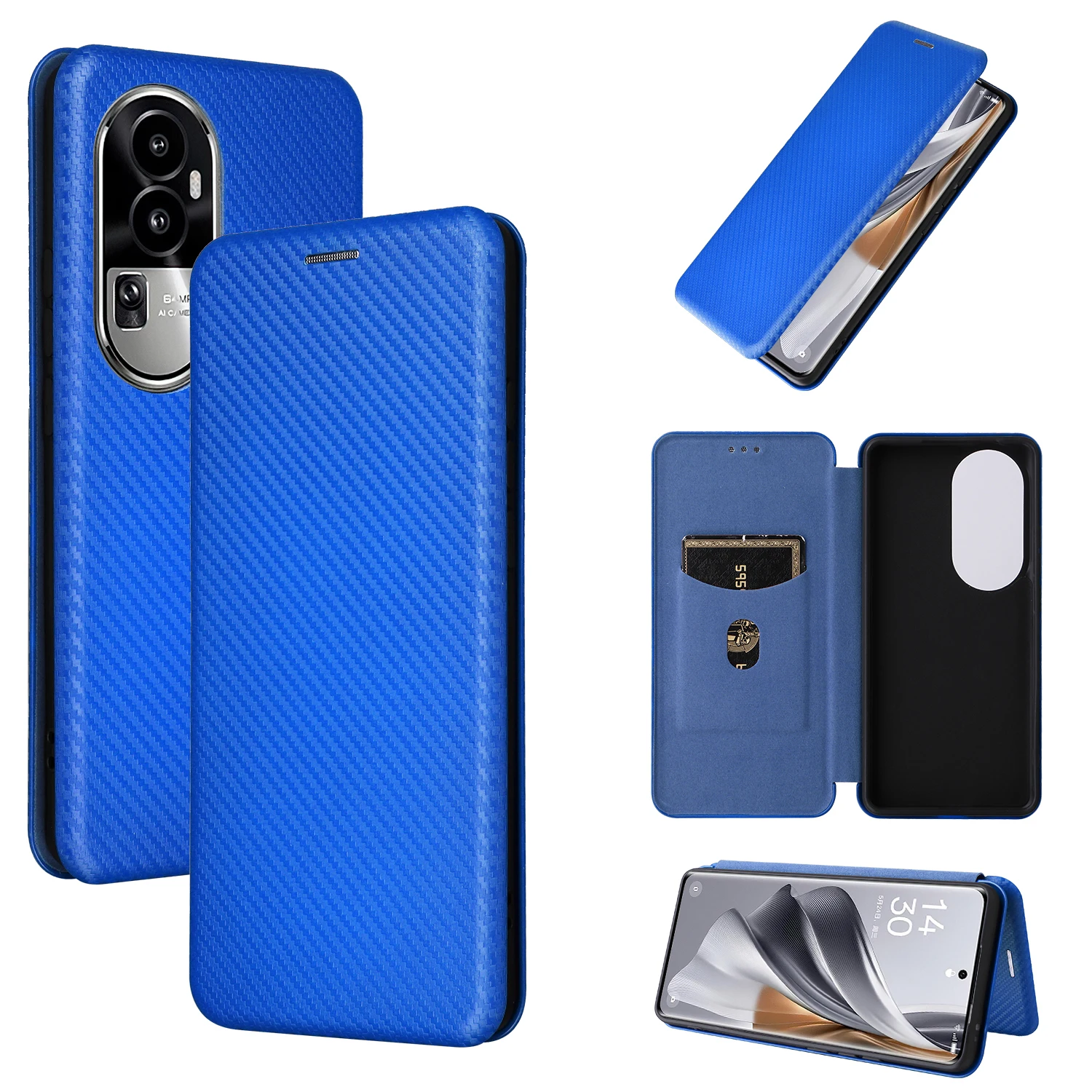 

Кожаный чехол-книжка для Oppo Reno 10 Pro Plus