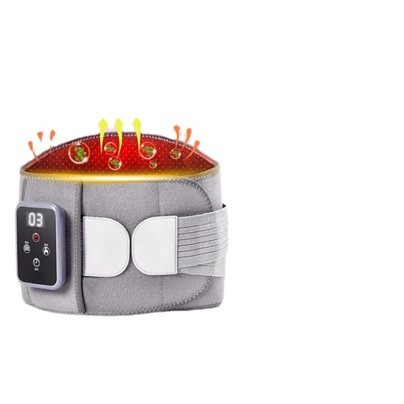 

Heating Waist Supporter Warm Hot Compress Stomach Heating Belt Heating Men and Women Waist Therapy Charging Massage Tool