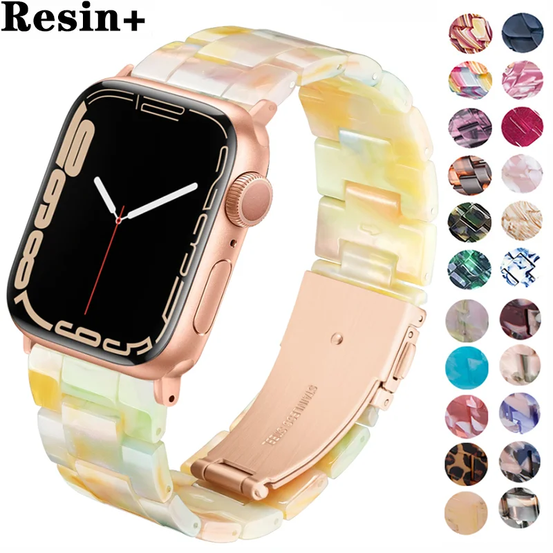 

Ремешок полимерный для apple watch ultra band 8 7 49 44 мм 40 мм 42 мм 38 мм 41 45 мм, прозрачная петля correa для iwatch 7 6 se series 5 4 3