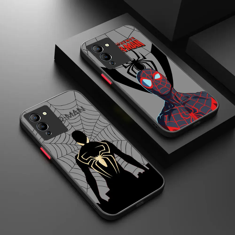 Чехол для телефона Человек-паук Marvel Infinix 5 4 TECNO POVA NEO 3 CAMON 17P 15 SPARK 8 6 GO AIR 16 S PRO