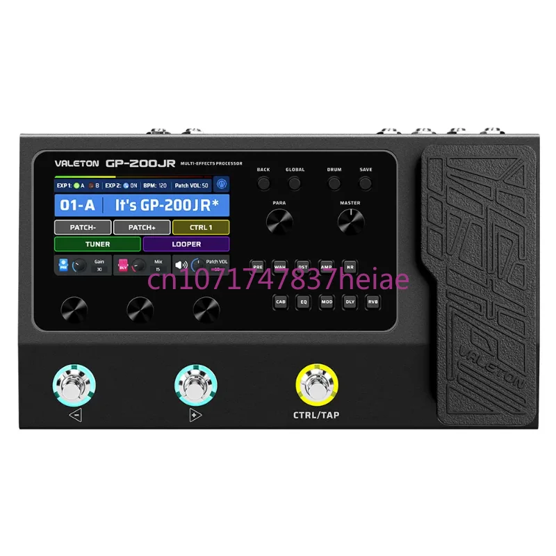 

Valeton GP-200JR Guitar Bass Amp Modeling IR Cabinet Simulation EU US AU power adapter MIDI USB I/O Stereo with Expression Pedal