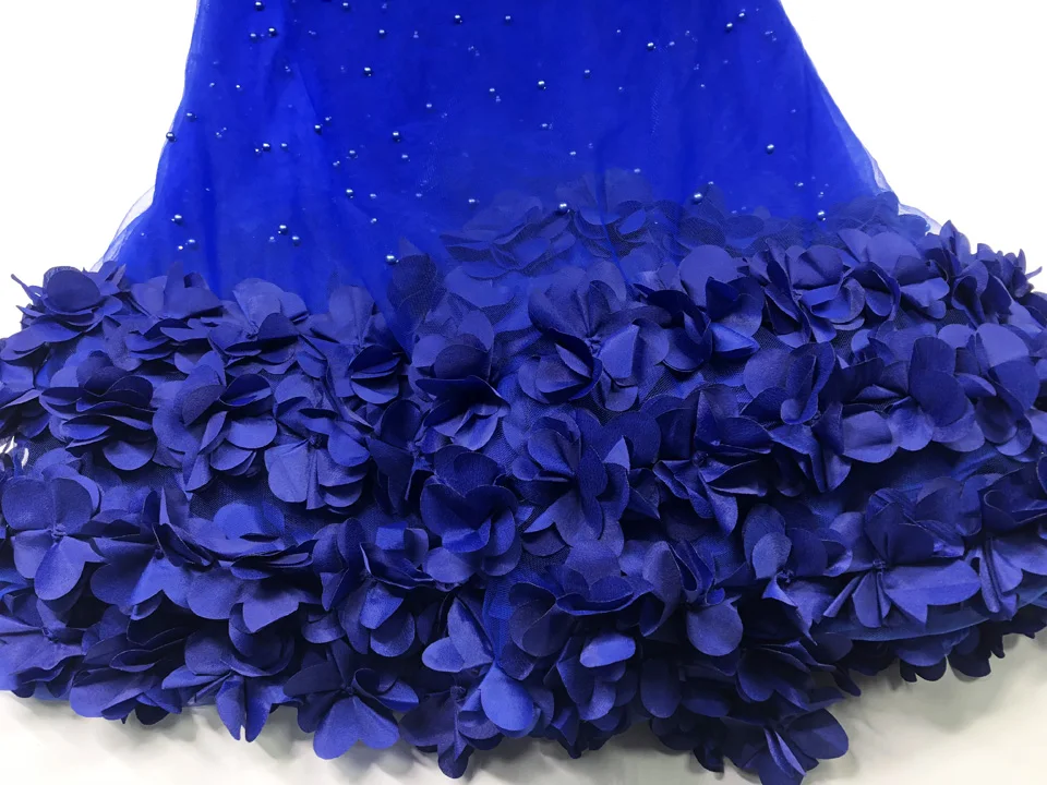 Новинка 3D французское кружево с блестками Nd Аппликация 5 ярдов/лот 2018 новейший