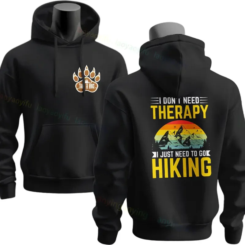 Мужская толстовка с графическим дизайном Go Hiking и отличным футляром Scenario
