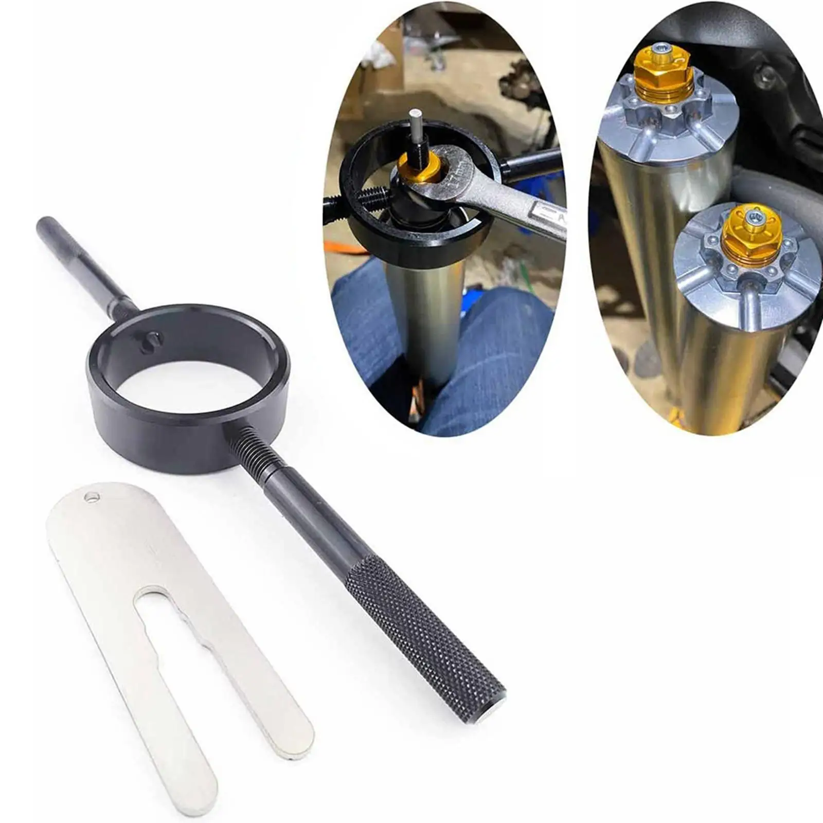 Приспособление для сжатия пружины вилки надежный инструмент удержания