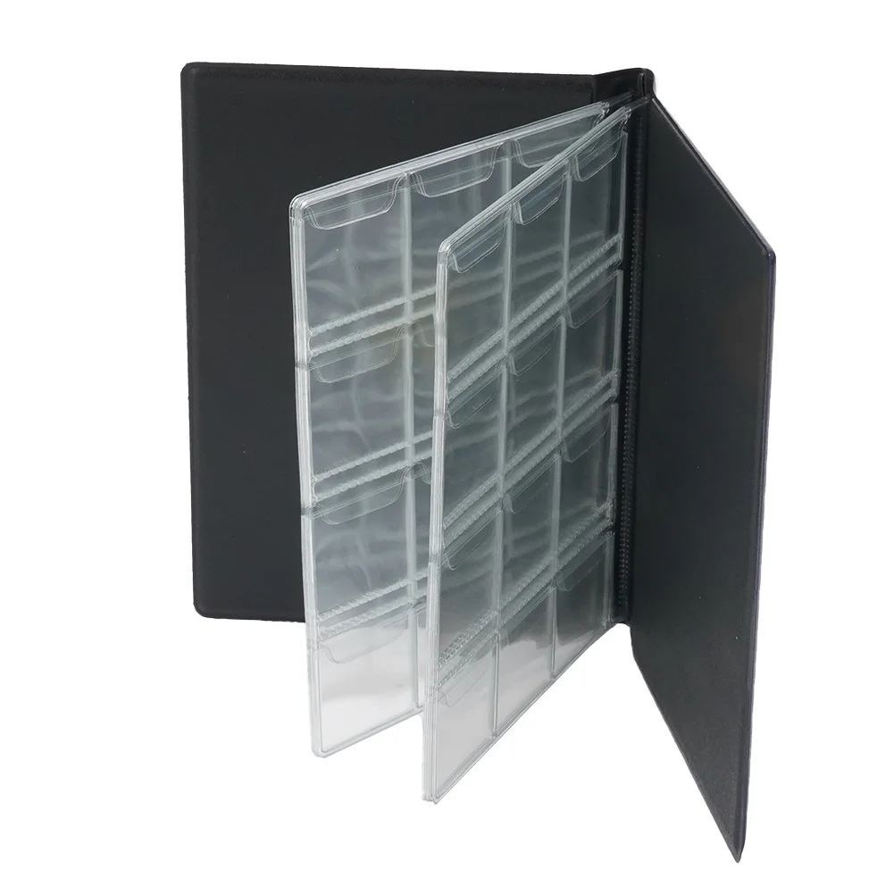 Коллекционный альбом для монет 10 страниц портативный легкий удобный Альбом 120 шт.