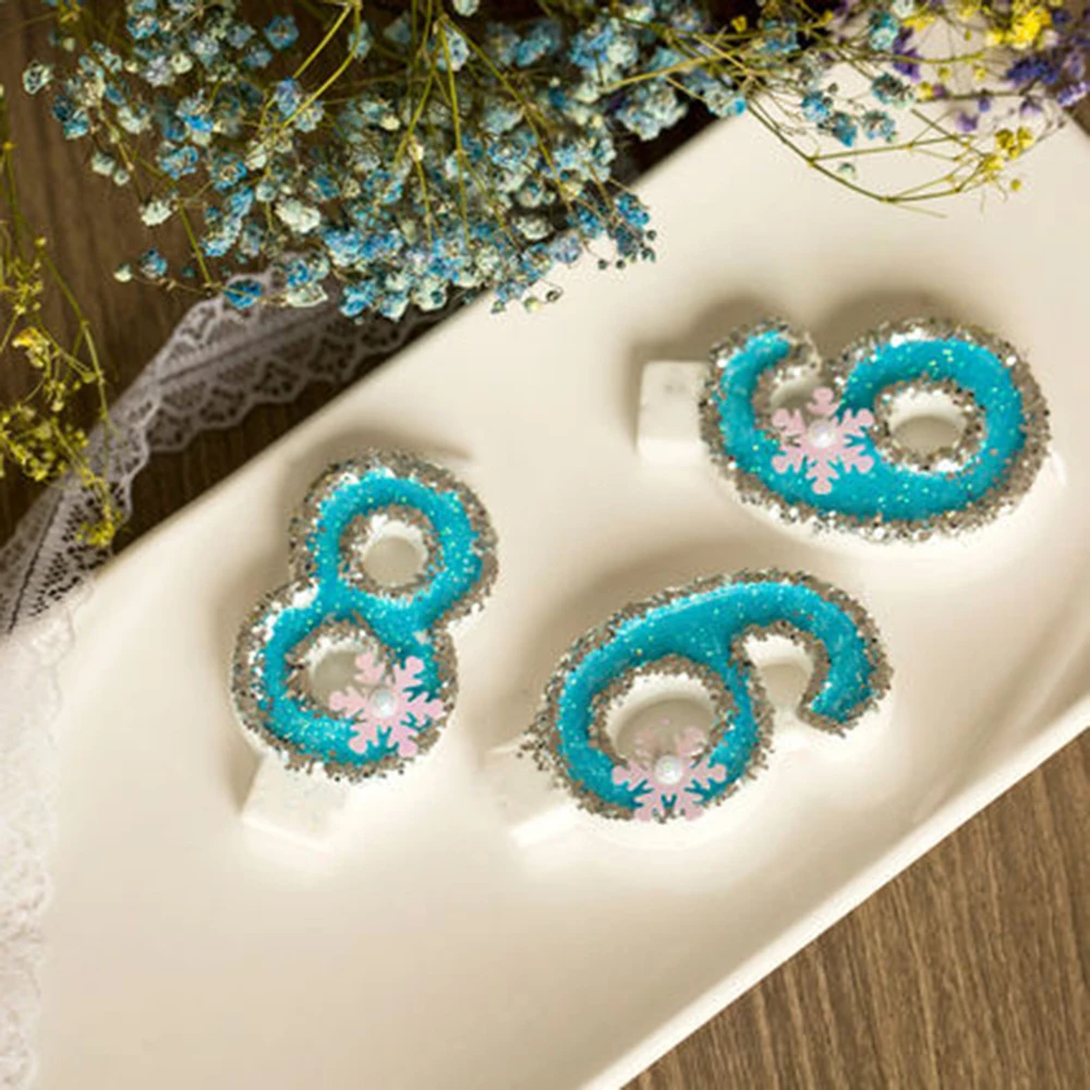 Цифровая Свеча на заказ день рождения годовщину детское креативное украшение