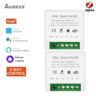 Модуль переключателя Tuya 16 А Zigbee 3,0, поддержка двухстороннего управления, автоматизация умного дома, работа с Google Home Alexa Яндекс Алисы