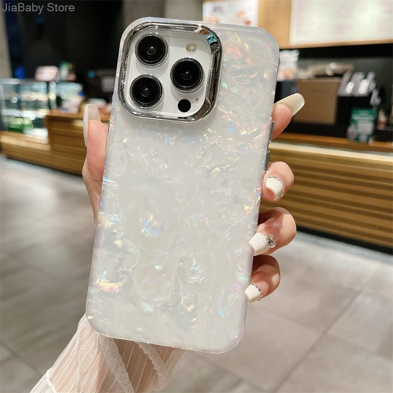 Роскошный jelleшенный противоударный Блестящий Мягкий чехол для iPhone 11 12 13 14 15 16 Plus Pro