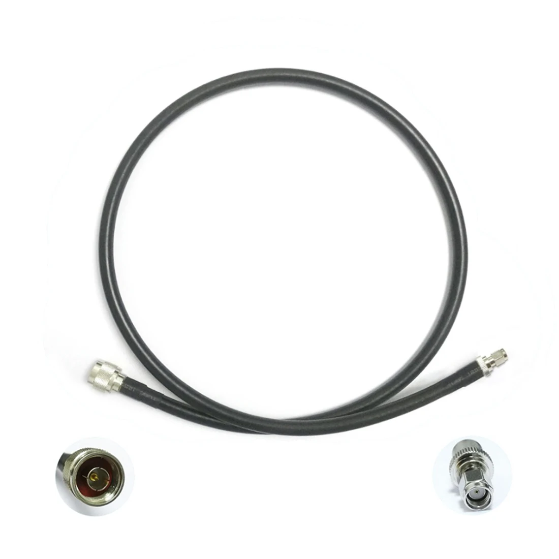 

1PC N Type Male Switch Reverse RP SMA Male Plug Pigtail Cable RG8 100cm Wholesale For Wifi Router Antenna