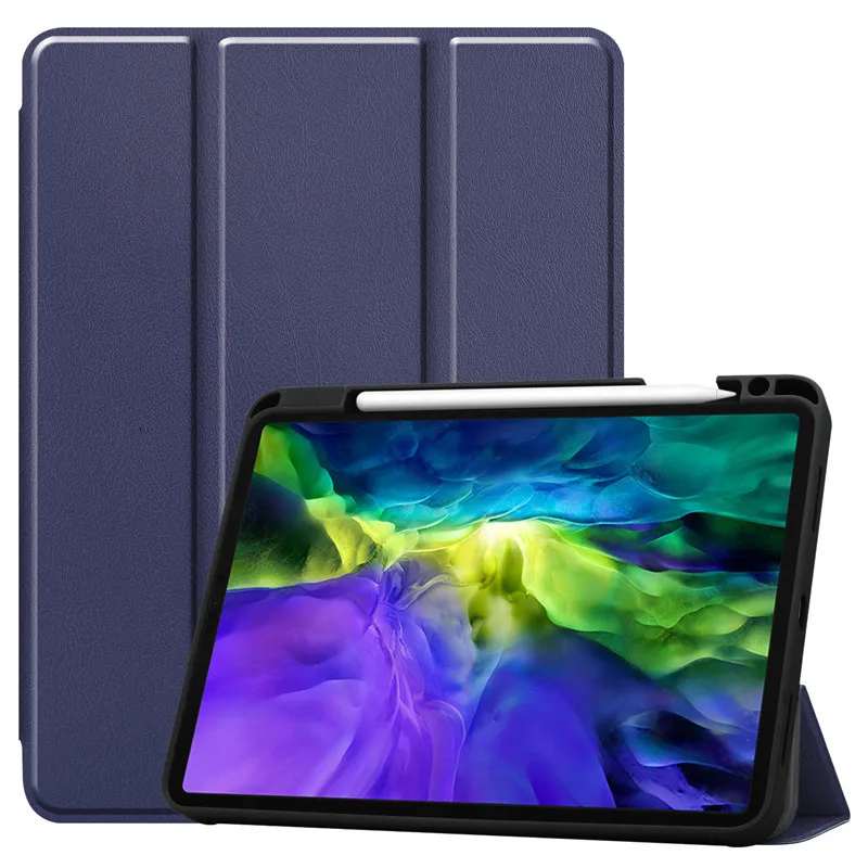 

Custer Trifold Stand PU Cases for iPad Air 3 4 5 10.5 10.9 inch 2020 2022 3th 4th 5th Generation Tablet Cover with Pencil Slot