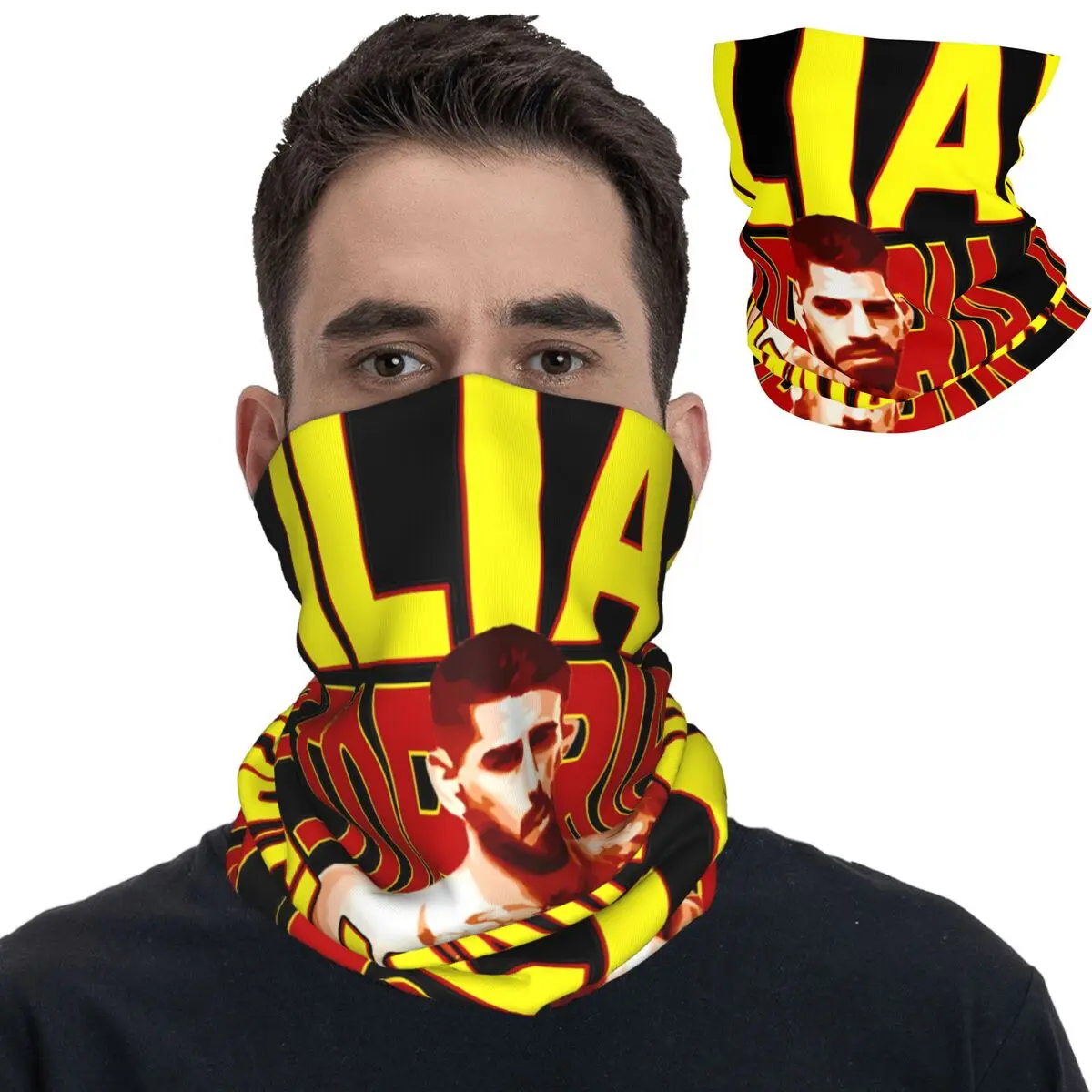 Ilia Topuria бандана на шею шарф с принтом многофункциональный головной убор для езды