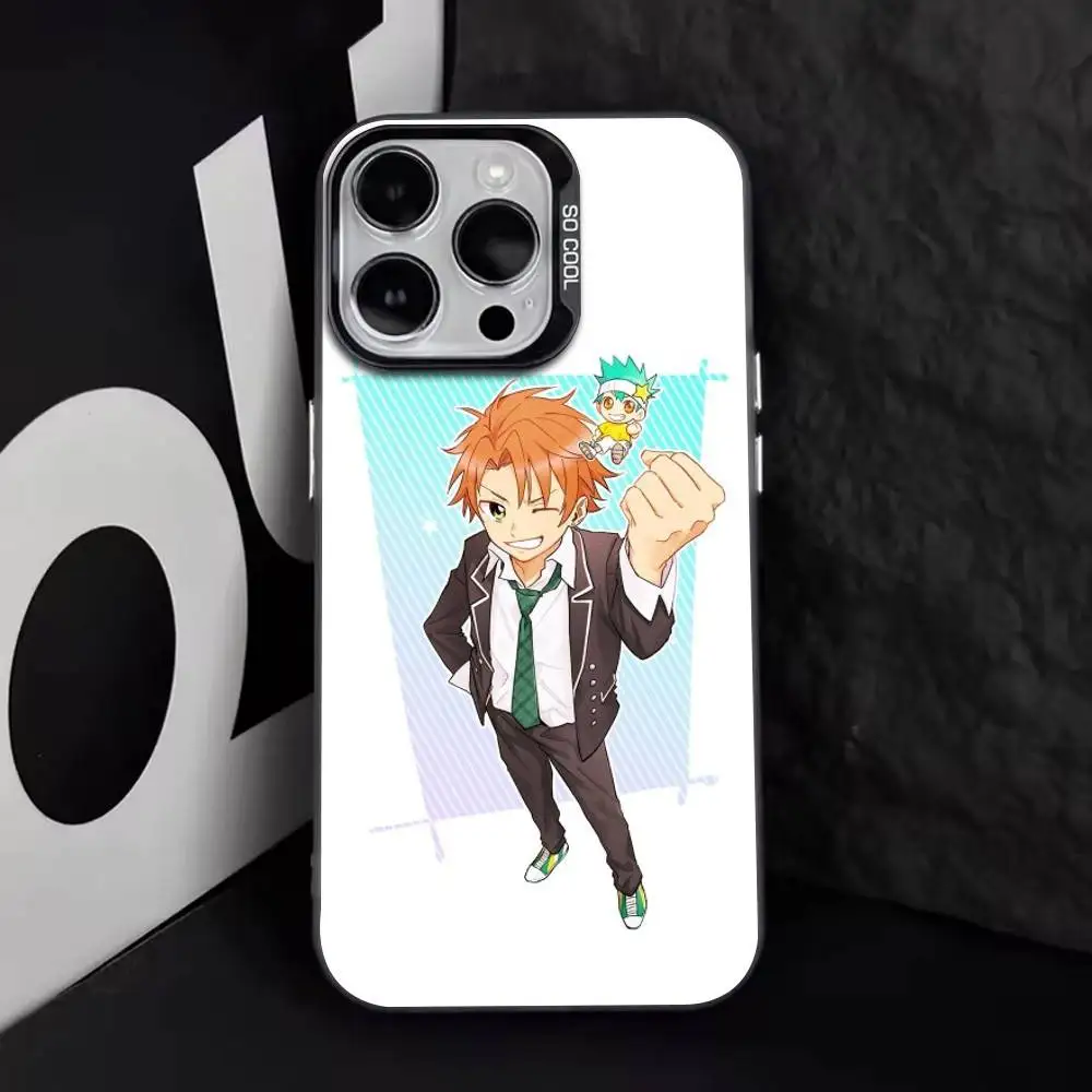 Чехол для телефона Kukai Souma-SHUGO CHARA для iPhone 17, 16, 15, 14, 13, 12, 11 Plus, Pro Max, XS, цветной серебристый чехол-накладка (art.: 3920da37e5099) - 3920da37e5099
