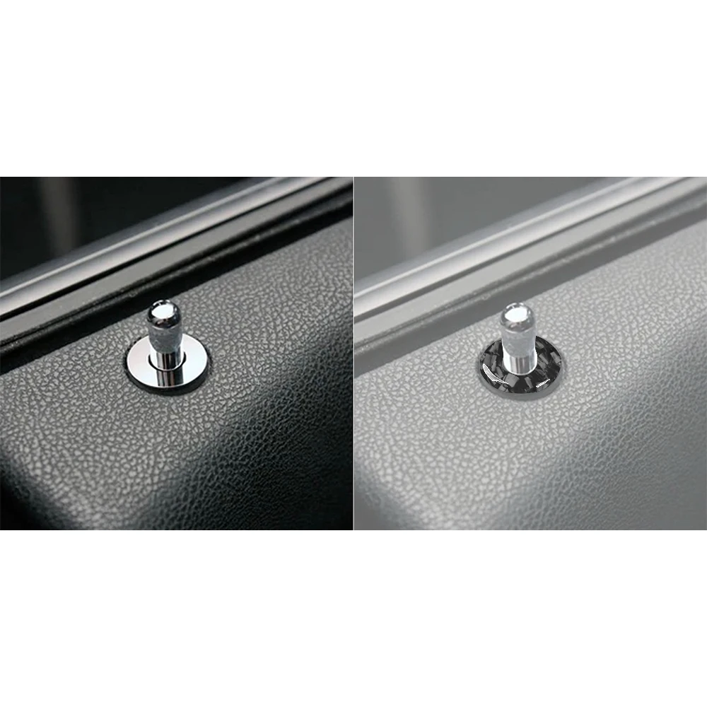 Кованое Кольцо для дверного замка Dodge Charger 2015-2022 из углеродного волокна